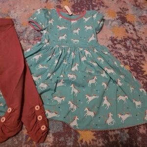 Matilda Jane Aqua and Brick Unicorn Set
